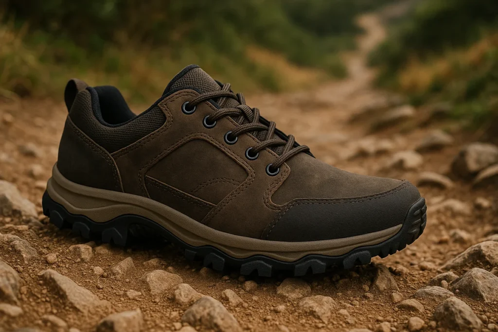 Men’s rugged casual outdoor sneakers with non-slip soles for hiking and urban trails